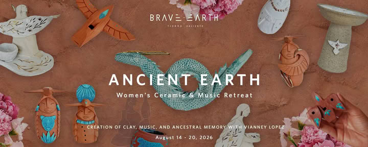 古代の大地｜女性のための陶芸と音楽の集い — 勇敢な大地