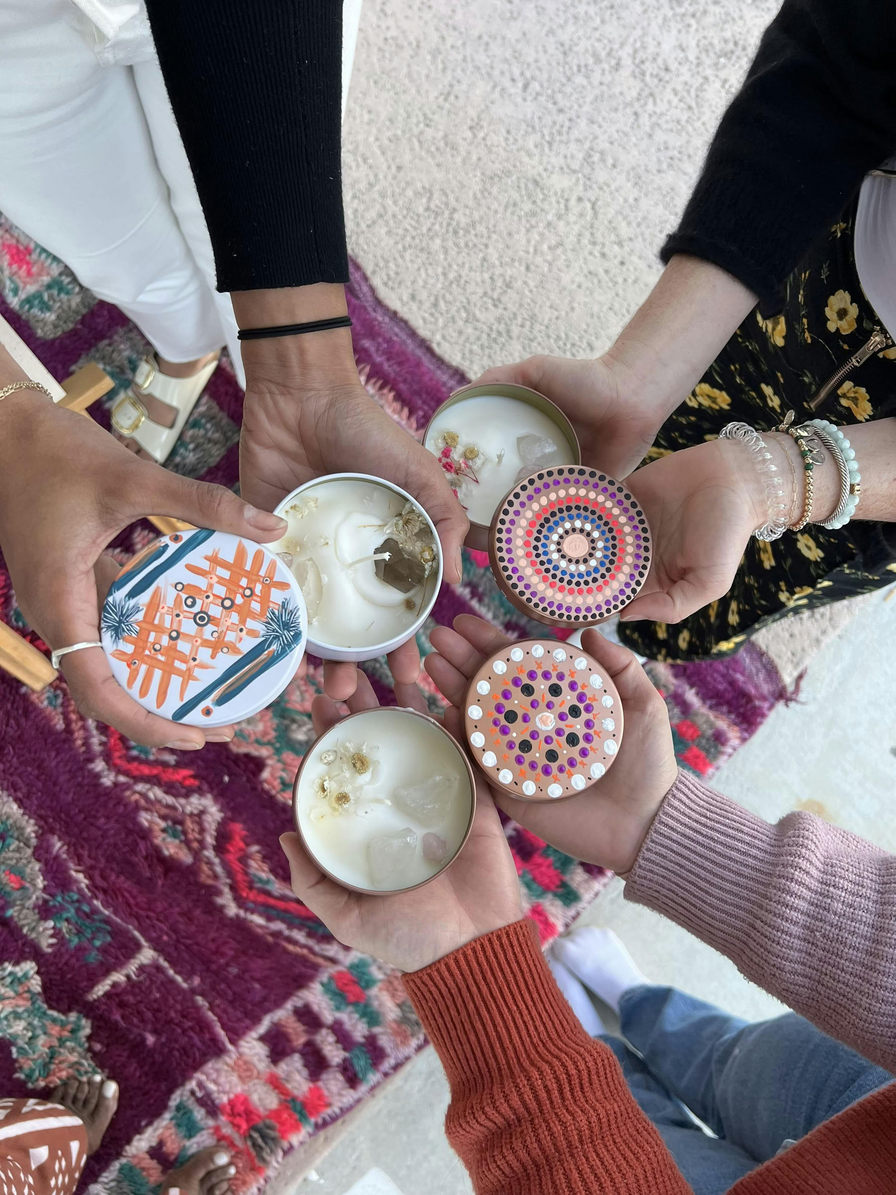 エネルギーキャンドルワークショップ - パームスプリングス