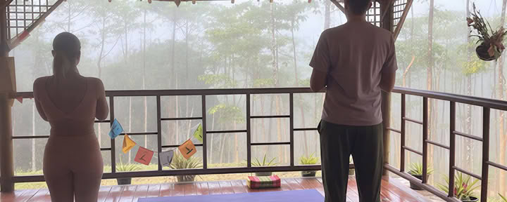 プライベートクラス：朝霧ヨガ