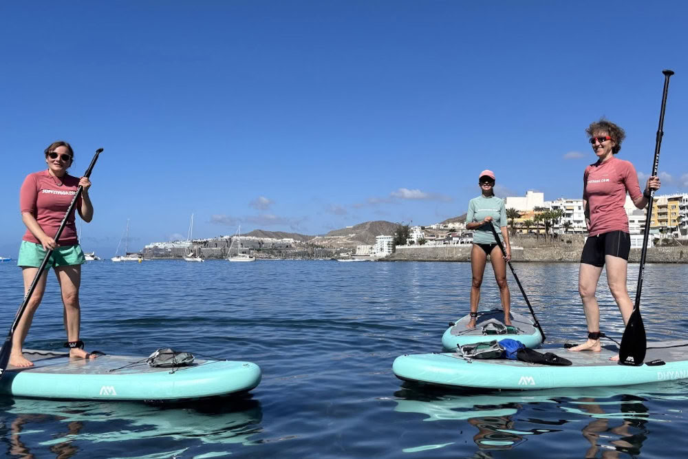 グラン・カナリア島でのパドルボード（SUP）とヨガリトリート