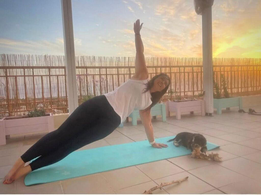 子犬ヨガクラス