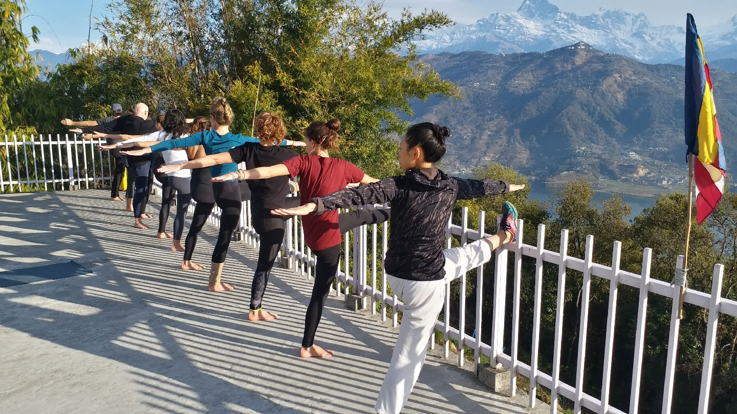 ネパールでのヨガ指導者養成講座（Salamba Yoga）